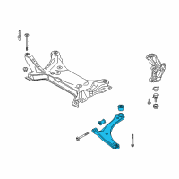 OEM 2016 Ford Transit-150 Lower Control Arm Diagram - CK4Z-3078-A