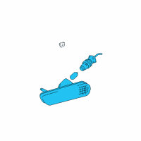 OEM 2003 Lexus RX300 Lamp Assy, Side Turn Signal, RH Diagram - 81730-48010