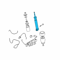 OEM BMW 535xi Rear Shock Absorber Diagram - 33-52-6-786-525