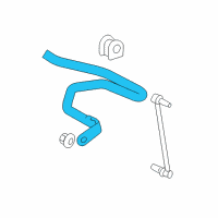 OEM 2011 Lexus CT200h Bar, STABILIZER Diagram - 48811-47070