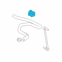 OEM 2014 Lexus CT200h Bush, STABILIZER Diagram - 48815-75020