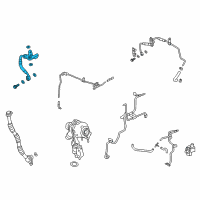 OEM 2019 Chevrolet Cruze Oil Inlet Tube Diagram - 55484595