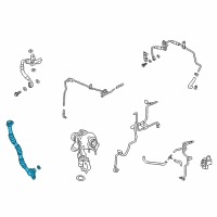 OEM 2018 Chevrolet Cruze Oil Outlet Tube Diagram - 55500869