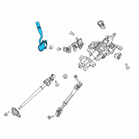 OEM Ford F-150 Shift Lever Diagram - FL3Z-7A256-B