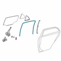 OEM 2013 Toyota Corolla Run Channel Diagram - 68152-02200