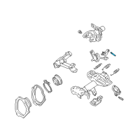 OEM 1999 Toyota 4Runner Pawl Shaft Diagram - 45856-42010