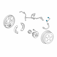 OEM 2003 Toyota Corolla Brake Tube Diagram - 47324-02070