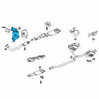 OEM 2019 Buick Enclave Catalytic Converter Diagram - 84256774