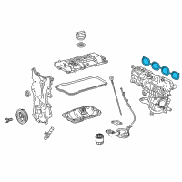 OEM 2013 Toyota Prius C Gasket Diagram - 17177-21040