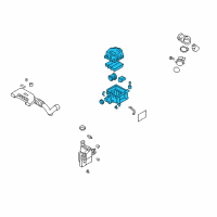 OEM Hyundai Cleaner Assembly-Air Diagram - 28110-2H100