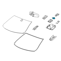 OEM Chevrolet Cruze In-Car Sensor Diagram - 39005091