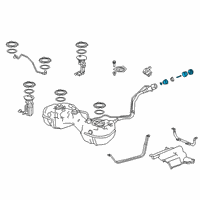 OEM 2021 Honda Accord Set, Main Flap Diagram - 17054-TLA-A04