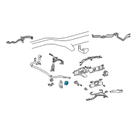 OEM 2015 Lexus GX460 Bush, STABILIZER Link Diagram - 48849-60041