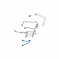 OEM Toyota Corolla Front Oxygen Sensor Diagram - 89467-12010