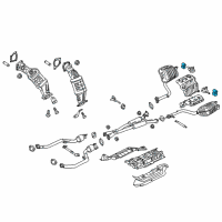 OEM 2015 Hyundai Genesis Coupe Support-Hanger Diagram - 28761-3M100