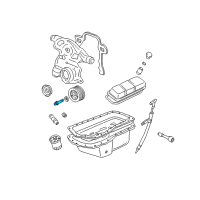 OEM Chevrolet Impala Bolt/Screw-Crankshaft Balance Diagram - 24504736