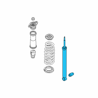 OEM 2016 Hyundai Sonata Rear-Shock Absorber Or Strut Diagram - 55310-C2100