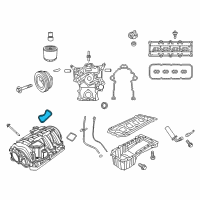 OEM 2014 Dodge Charger Intake Manifold Gasket Diagram - 5302448AC