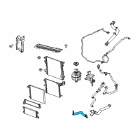 OEM 2020 Jeep Wrangler Hose-Radiator Outlet Diagram - 68310710AA