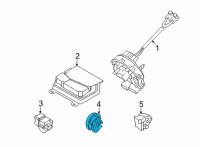 OEM 2022 Hyundai Santa Cruz Sensor Assembly-Press Side Impact Diagram - 95930-M6000