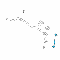 OEM 2010 Hyundai Tucson Link-Stabilizer Diagram - 54830-1S000