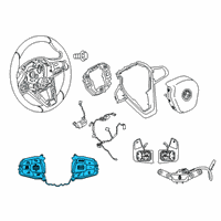 OEM BMW X6 SWITCH, MULTIFUNCT. STEERING Diagram - 61-31-9-461-239