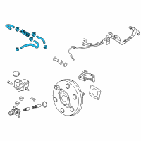 OEM Hyundai Hose Assembly-Intensifier Diagram - 59120-C1200