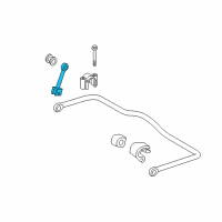 OEM 2008 Dodge Sprinter 3500 Link-STABILIZER Bar Diagram - 68013818AA