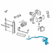 OEM Mercury Drier Diagram - F5TZ-19C836-A