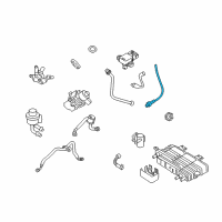 OEM Mercury Milan Upper Oxygen Sensor Diagram - 9E5Z-9F472-B