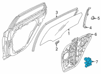 OEM 2021 Kia K5 Motor Assembly-Power WDO Diagram - 83450L3000