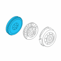 OEM 2017 Ford Mustang Flywheel Diagram - FR3Z-6477-G