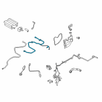 OEM 2022 Lincoln Nautilus Connector Hose Diagram - F2GZ-9D683-A