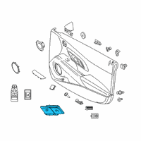 OEM 2022 Toyota GR Supra Lock Switch Diagram - 84930-WAA01