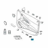 OEM 2022 Toyota GR Supra Trunk Switch Diagram - 84840-WAA01