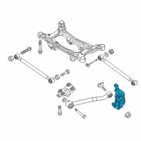 OEM 2018 Jeep Renegade Suspension KNUCKLE Diagram - 68246619AA