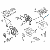 OEM 2020 Nissan 370Z Rocker Cover Gasket Diagram - 13271-EY00A
