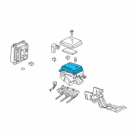 OEM 2003 Pontiac Grand Am Block Asm, Engine Wiring Harness Junction (Remanufacture) Diagram - 19300111