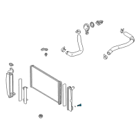 OEM Pontiac Plug, Radiator Drain Diagram - 94858970