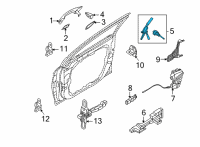 OEM Kia Carnival Key & Cylinder Set-L Diagram - 81905R0000