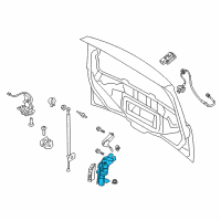 OEM 2018 Lincoln MKT Lift Actuator Diagram - DE9Z-14B351-A