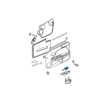 OEM Saturn Window Switch Diagram - 22664399