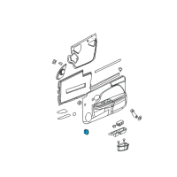 OEM Saturn Ion Lock Switch Diagram - 22664401