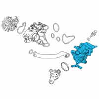 OEM 2020 Acura RDX CASE, THERMOSTAT Diagram - 19321-6B2-A52