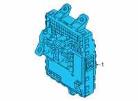 OEM 2022 Kia Sorento Junction Box Assembly-I Diagram - 91950R5260