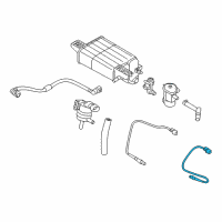 OEM 2019 Kia Rio Oxygen Sensor Assembly Diagram - 392102B355