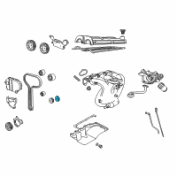 OEM 2002 Ford Escort Sprocket Guide Diagram - F5RZ-6K297-A