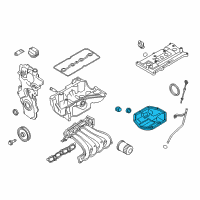 OEM 2016 Nissan NV200 Pan Assy-Oil Diagram - 11110-CK810