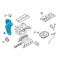 OEM 2020 Nissan NV200 Cover Assy-Front Diagram - 13500-ET00A