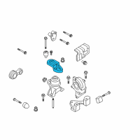 OEM 2008 Ford Fusion Mount Bracket Diagram - 6E5Z-6061-BA